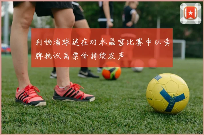 利物浦球迷在对水晶宫比赛中以黄牌抗议高票价持续发声